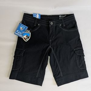 NWT Kühl Splash 11in Black Shorts Light